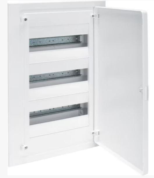 HAGER - Registro de terminación de red empotrar 543x704mm RAL 9010