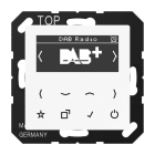 JUNG - Smart radio DAB+ serie blanco alpino AS/A