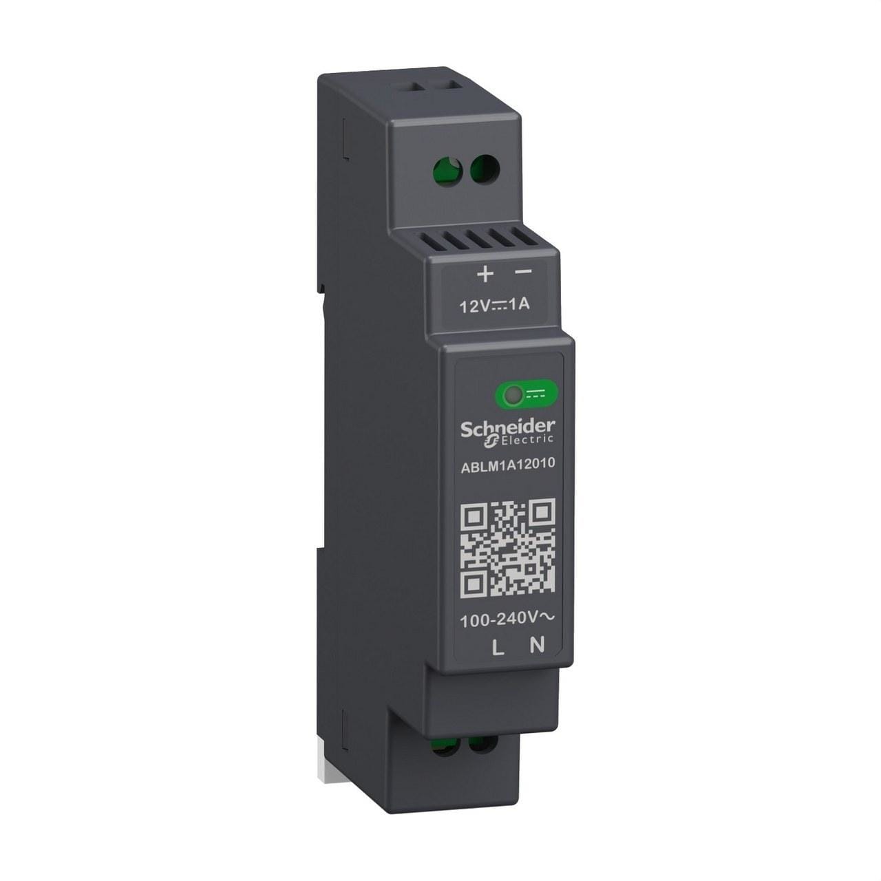 Schneider Electric - Fuente de alimentación DIN POWER SUPPLY 12V 1.0A modular en carril