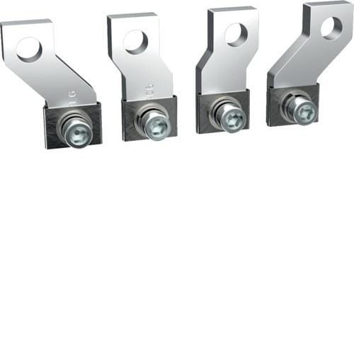 HAGER - Pletinas prolongadoras separadoras de bornes interruptores x630/P630 (630A) 4P