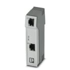 PHOENIX CONTACT - Panel Patch dos conectores hembra RJ45 10/100/1000 MBit/s montaje sobre carril IP20