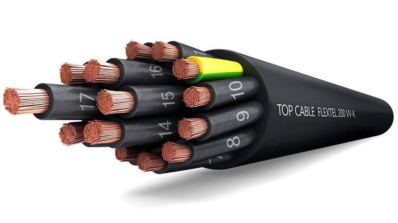 TOP CABLE - Cable FLEXTEL 200 VV-K 7G2,5mm² (Bobina)