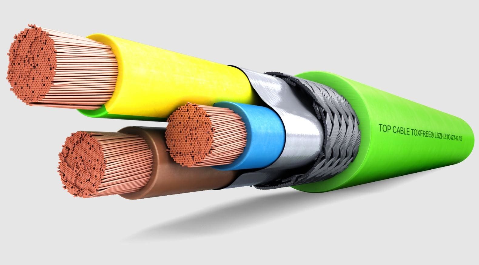 TOP CABLE - TOXFREE Z1C4Z1-K 5G10 MM²