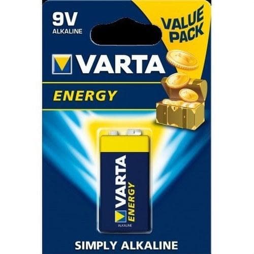 VARTA - PILA ALCALINA ENERGY 6LR61 (BLIS.1U)