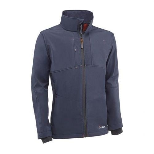 JUBA - Chaqueta softshell polar marino / naranja talla L