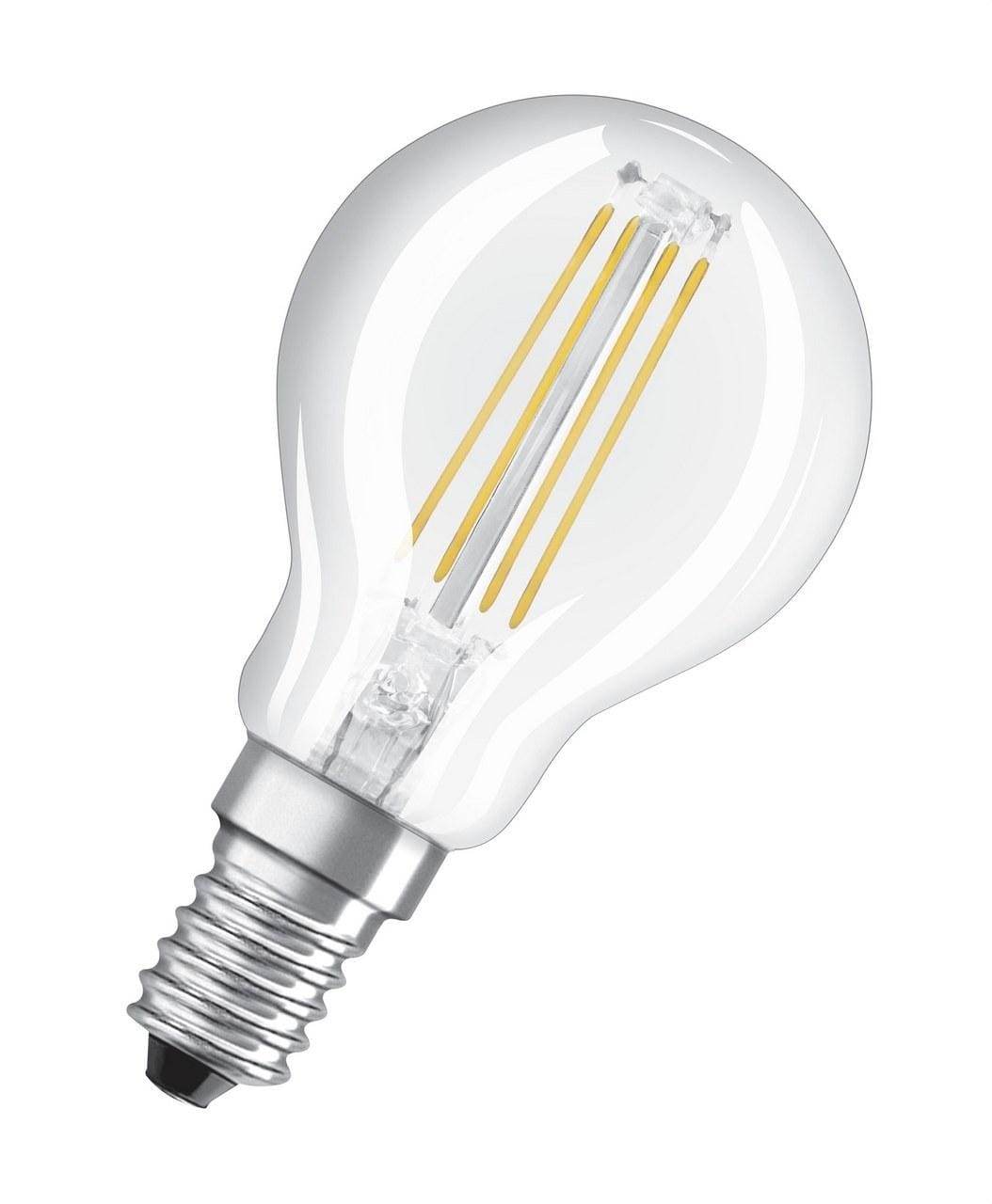 LEDVANCE - Lámpara LED CLASSIC P PARATHOM DIM CL P FIL 40 DIM 5W 827 E14