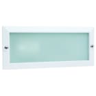 DOPO - Empotrable pared XALOC IP44 E-27 40W negro
