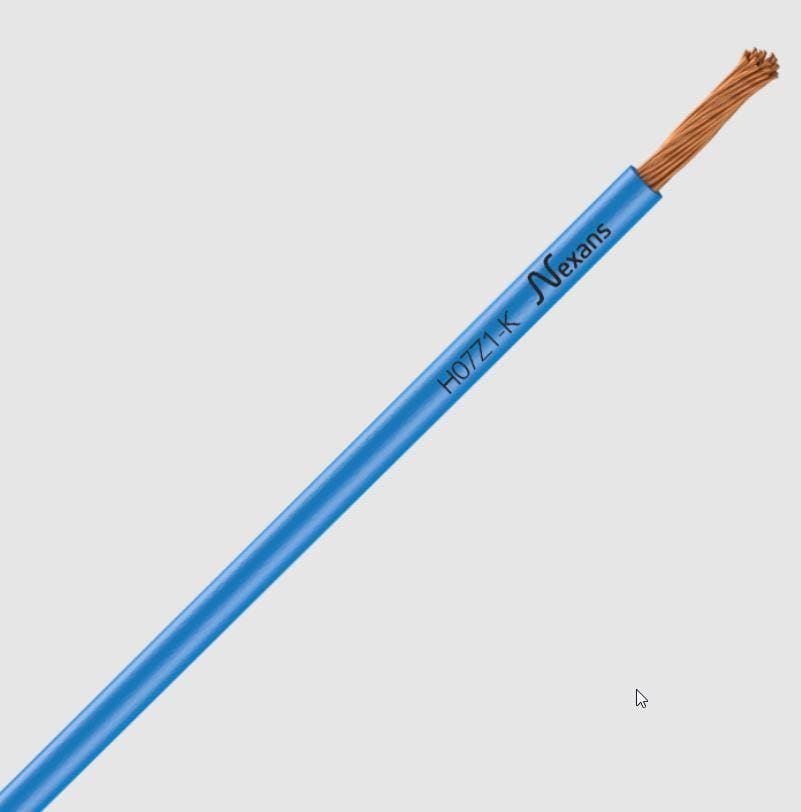 NEXANS - CABLE ALSECURE ES07Z1-K (AS)1x25 AZUL
