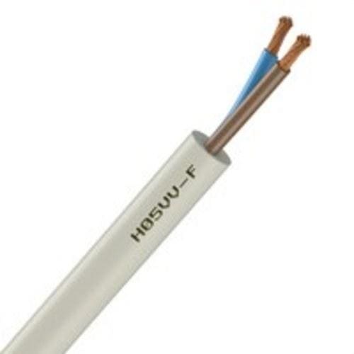 NEXANS - Cable TB (H05VV-F)2x1mm² cobre blanco / negro (Rollo 100m)