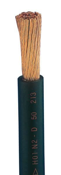NEXANS - Cable SOLDA (H01N2-D) 1x25mm² flexible cobre negro (Bobina 1000m)