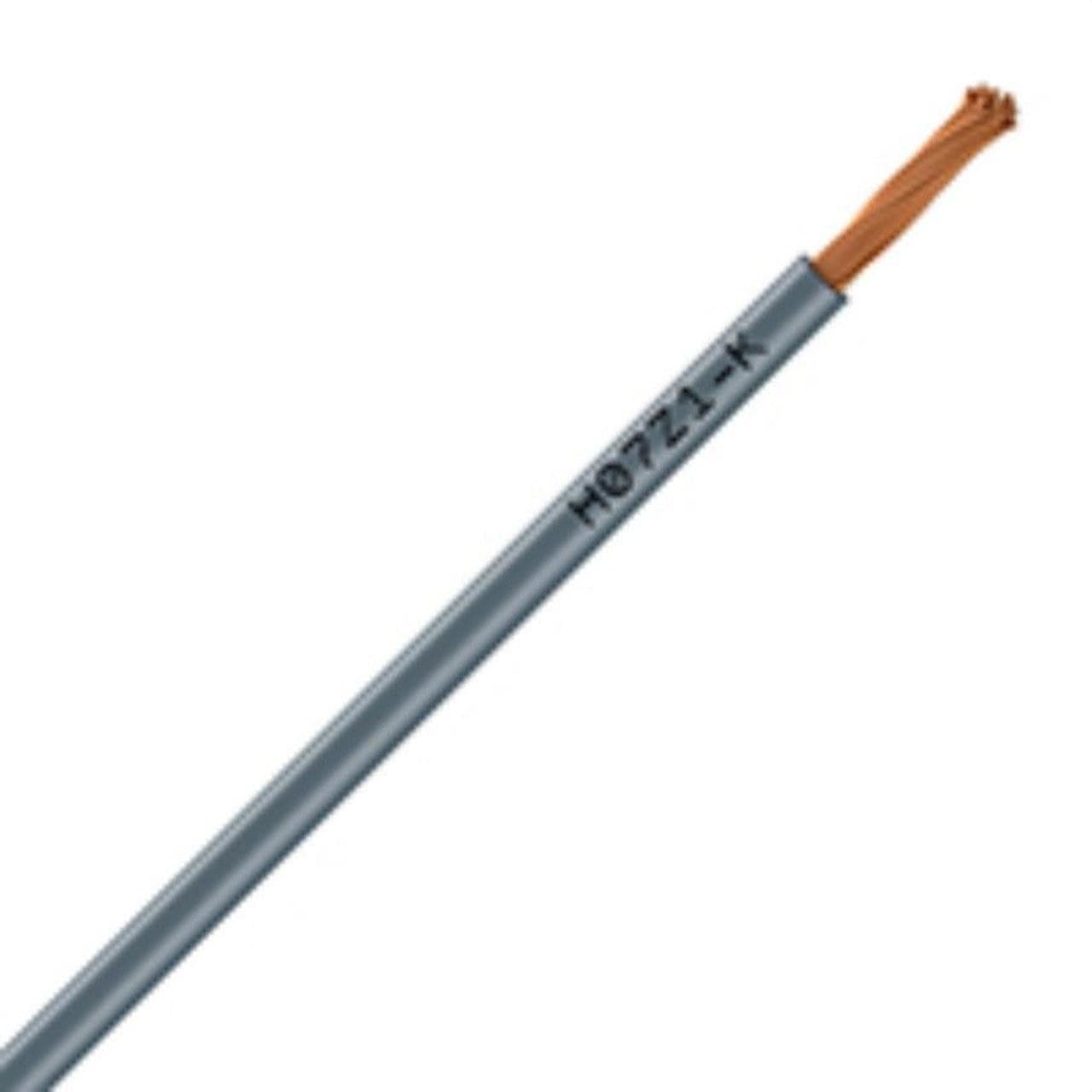 NEXANS - Cable ALSECURE ES07Z1-K (AS) 1x10 gris rosca
