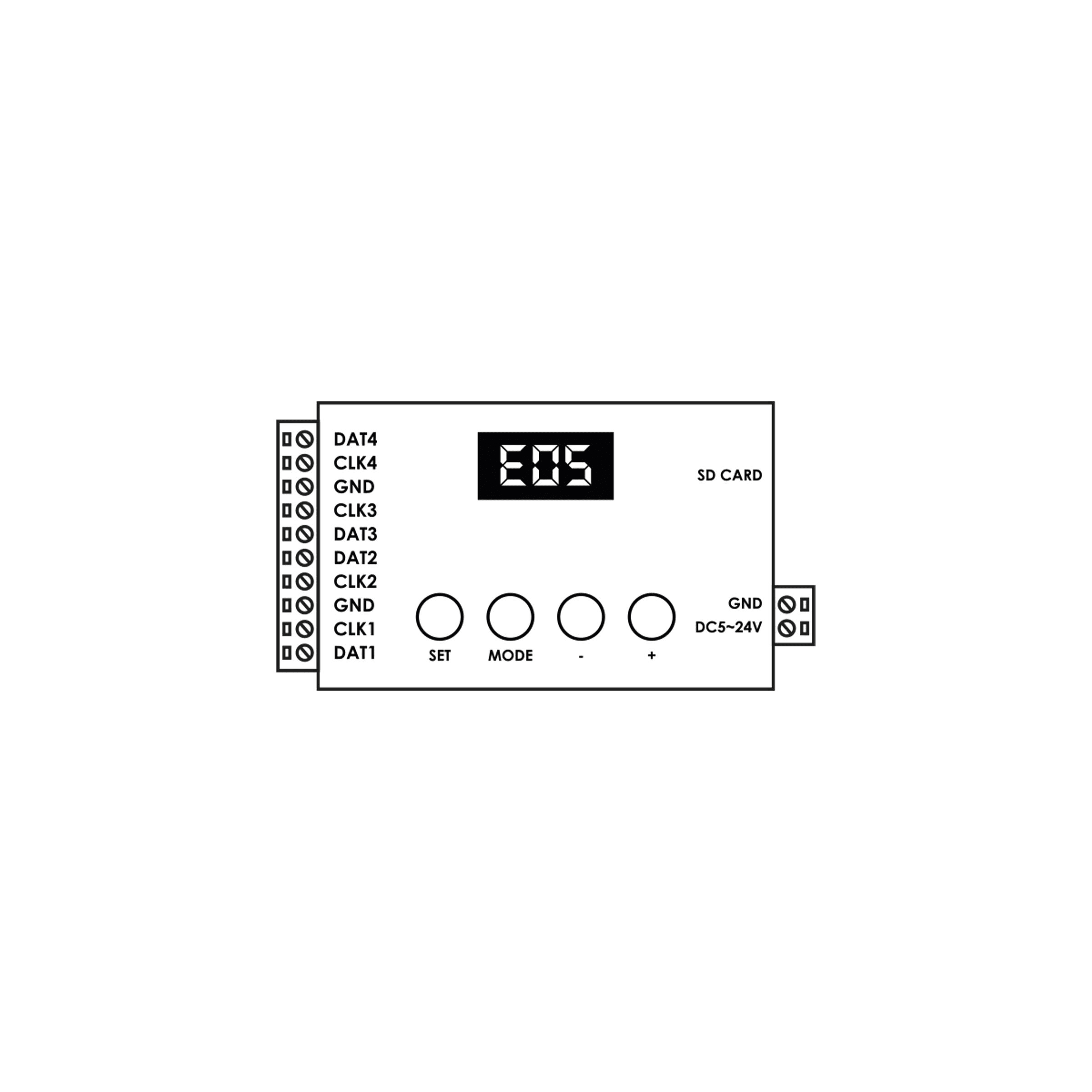 PRILUX - DIRECCIONADOR CONTROLADOR DMX512/ 486330