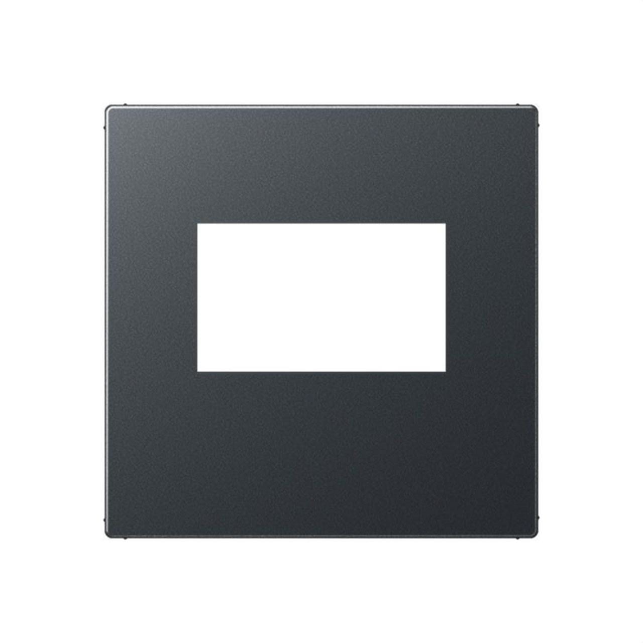 JUNG - PLACA TOMA USB A ANTRACITA
