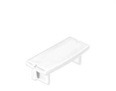 TSL - Tapa sin pasacable para TSL S13N blanco mate