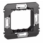 BTICINO - Soporte a tornillos para comandos digitales Living Now MYHOME 2 módulos