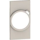 BTICINO - Placa frontal LIVING NOW 2 módulos para base con cargador USB ref.4141, sand