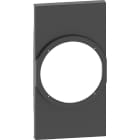 BTICINO - Frontal Living Now with Netatmo para base de corriente KG4141AC - 2 módulos - Dark