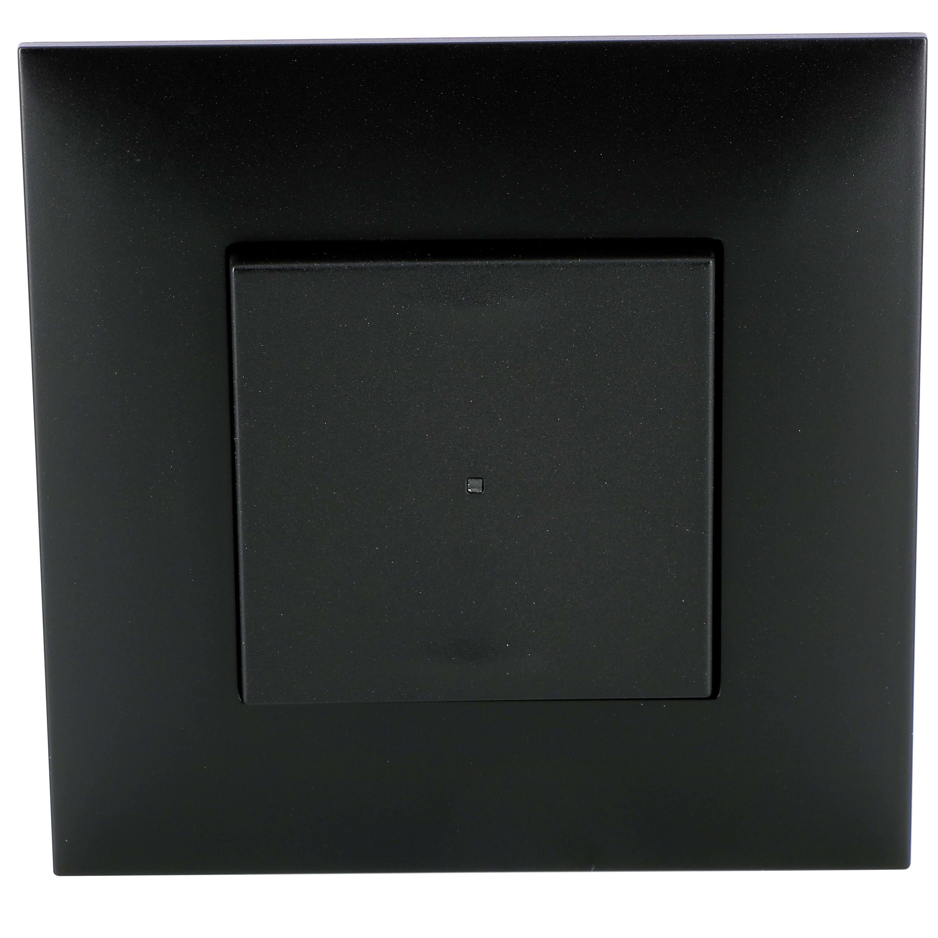 LEGRAND - Interruptor conectado con neutro (con opción de regulación) 150W Valena Next with Netatmo - Dark