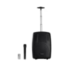 FONESTAR - Amplificador portátil micrófono inalámbrico de mano UHF 525,85MHz