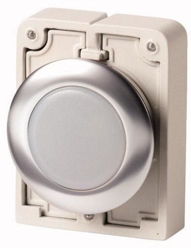 EATON - Lámpara de señalización M30C-FL-W 30mm plano blanco
