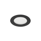 NORMALIT - Downlight empotrado Hat Micro EHP03N 5W 460lm IP20-54 IK07 850ºC negro