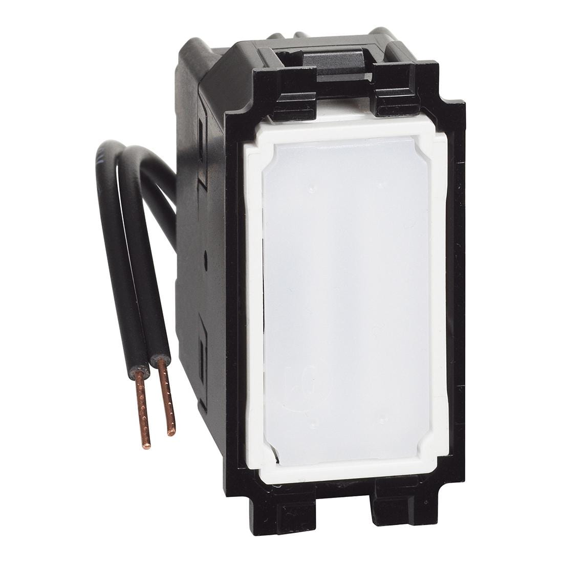 BTICINO - Cruzamiento luminoso Living Now - LED blanco - 10 AX-250 Vca - 1 módulo