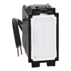 BTICINO - Cruzamiento luminoso Living Now - LED blanco - 10 AX-250 Vca - 1 módulo