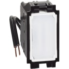 BTICINO - Cruzamiento luminoso Living Now - LED azul - 10 AX-250 Vca - 1 módulo