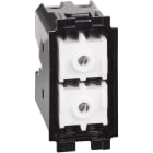 BTICINO - Pulsador doble para persianas Living Now - 10A - 250V~ - pulsadores interblocados - 1 módulo