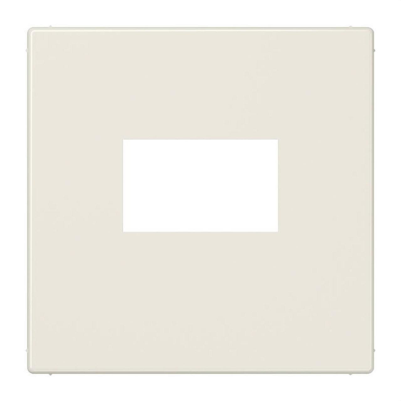 JUNG - PLACA TOMA USB LS BLANCO MARFIL