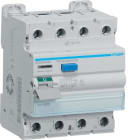 HAGER - Interruptor diferencial tipo AC 4P 100A 500mA