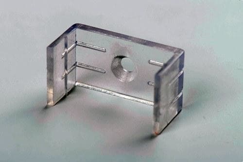 BLUELED - Clip plástico sujeción 4594 23x10mm