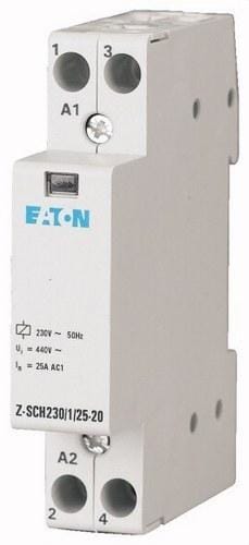 EATON - Contactor modular 24V AC 1 NA+1 NC 25A 1UM