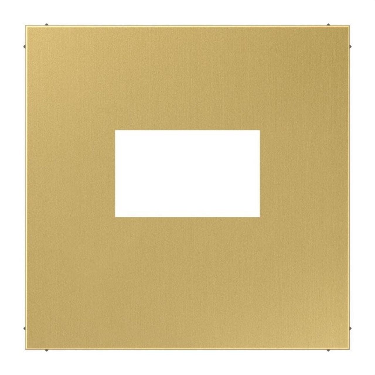 JUNG - Placa toma USB LS latón classic