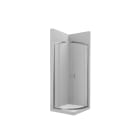 ROCA - Mampara ducha angular 2 hojas correderas + 2 fijas 1950x900 VICTORIA MR plata brillo