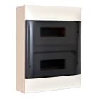 LEGRAND - Caja Superficie Practibox S puerta transparente 2x12mod