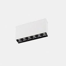 LEDS-C4 - Plafón BENTO superficie 6 LEDS 12,2W 3000K CRI90 corte de fase blanco IP23 802lm