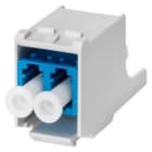 SIEMENS - Acoplador de plástico FO LC para montaje en módulo frame de 19"