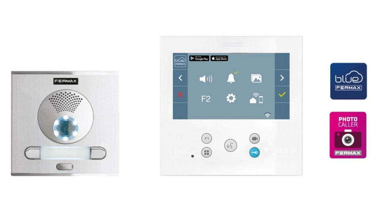 FERMAX - Kit video CITY VEO-XL wifi DUOX PLUS 2L