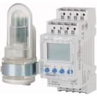EATON - Interruptor crepuscular carril 1 conmutador + reloj 2-99000 lux