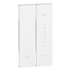 BTICINO - Tecla Living Now - símbolo regulación de luz - Blanco - 2 unidades - 1 módulo cada una