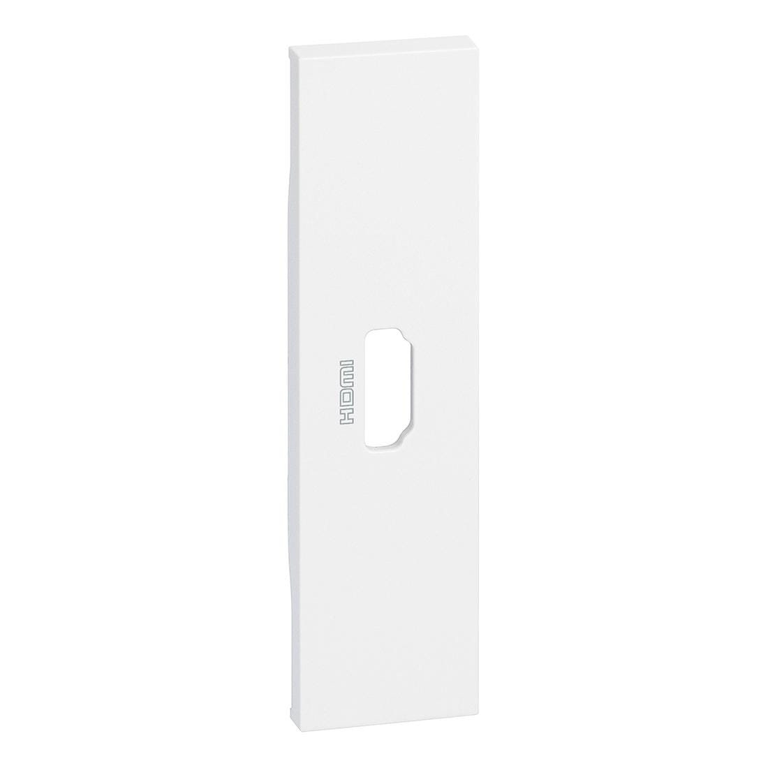 BTICINO - Frontal base datos HDMI Living Now - Blanco - 1 módulo