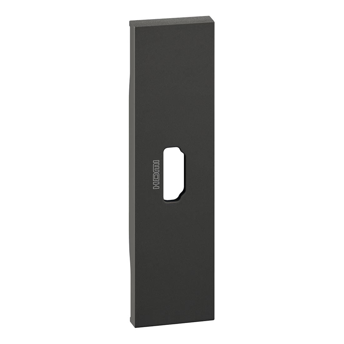 BTICINO - Frontal base datos HDMI Living Now - Dark - 1 módulo