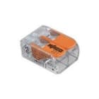 JUNG - Clema de conexión 2 conductores para cable de hasta 2,5mm² en cable rígido y 4mm² en cable flexible