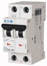 EATON - INT. MAGNETOTÉRMICO FAZ, 6A, 2P, CURVA C, PARA DC