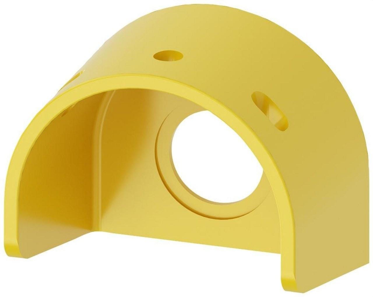 SIEMENS - Collar protector para pulsador de seta EMERGENCY STOP, 60mm, diseño de 22mm para 3 candados, amarillo, plástico