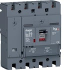 HAGER - Interruptor automático caja moldeada h3+ P250 4PN0-100% 125A 40kA relé TM