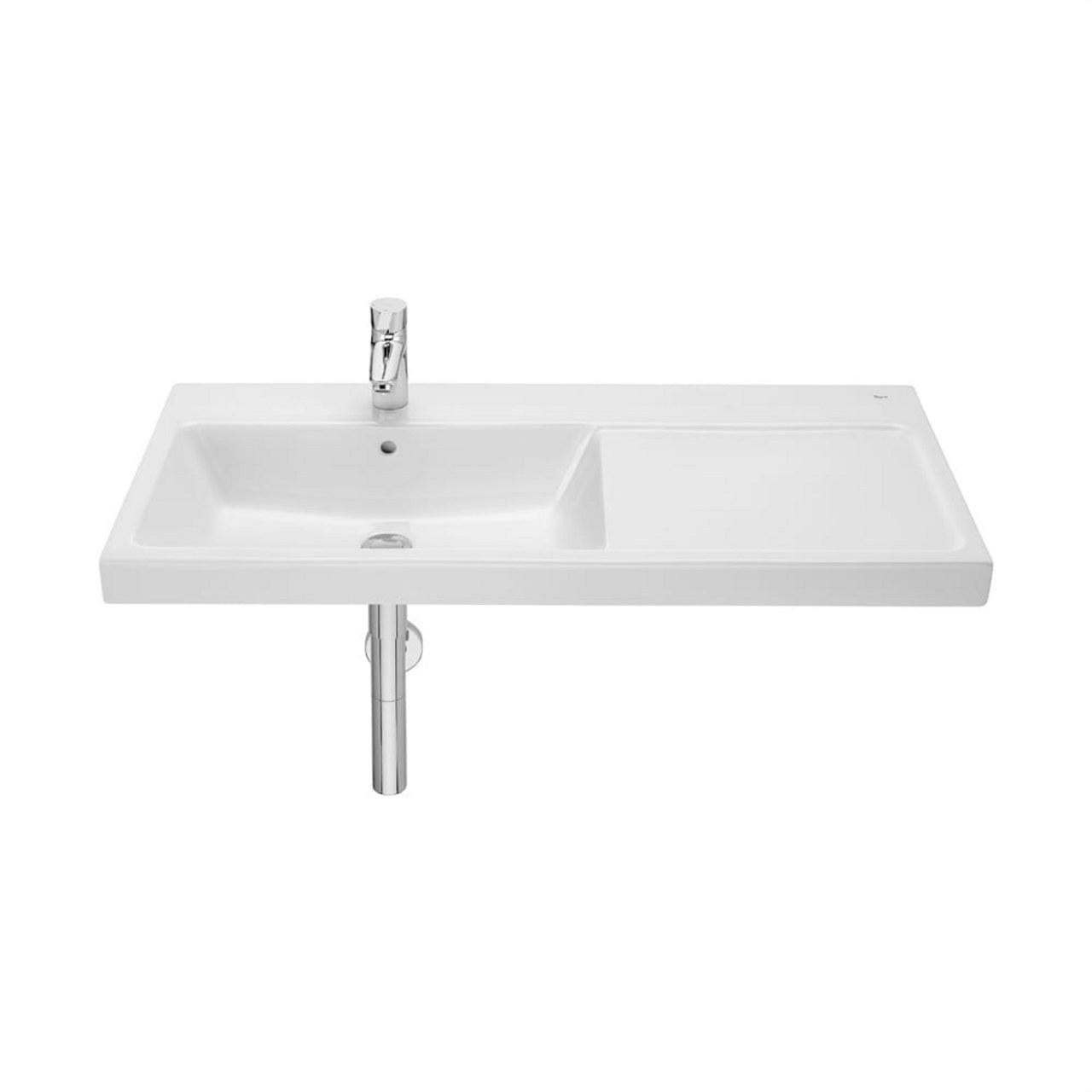 ROCA - Lavabo mural o sobremural ALTER 1000x446mm izquierda blanco