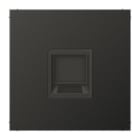 JUNG - Placa modular Jack-Radiall 1 toma AL1969-1WEAN LS antracita