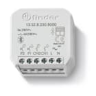 FINDER - Relé electrónico Bluetooth YESLY SERIE 13, actuador para persianas/toldos, montaje en caja de derivación, 2 salidas NA 6A, 230V AC